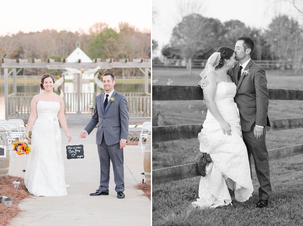 Fall wedding at The Barn at Woodlake Meadow, NC by Traci Huffman Photography_0001