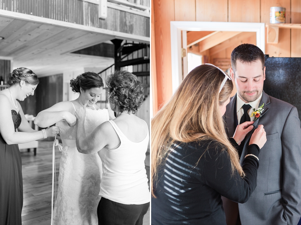 Fall wedding getting ready at The Barn at Woodlake Meadow, NC by Traci Huffman Photography_0001