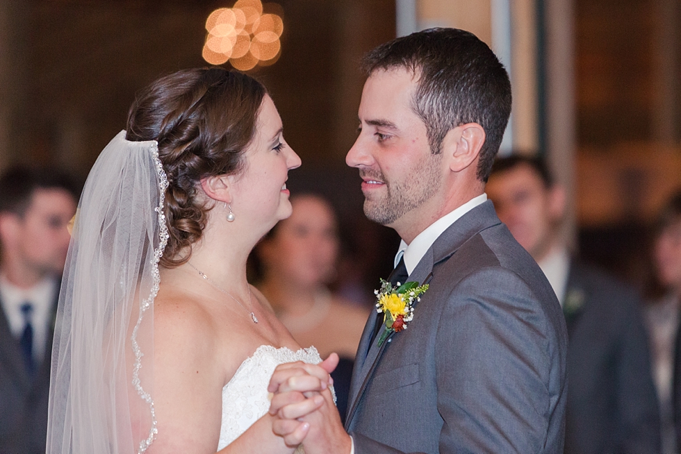 Fall wedding reception at The Barn at Woodlake Meadow, NC by Traci Huffman Photography_0001