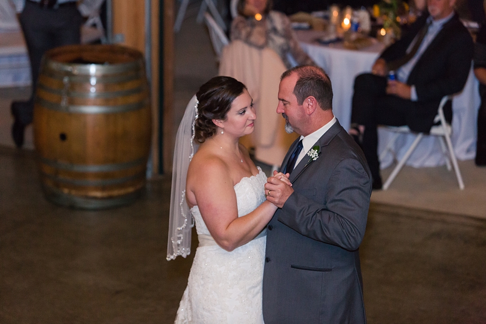 Fall wedding reception at The Barn at Woodlake Meadow, NC by Traci Huffman Photography_0001