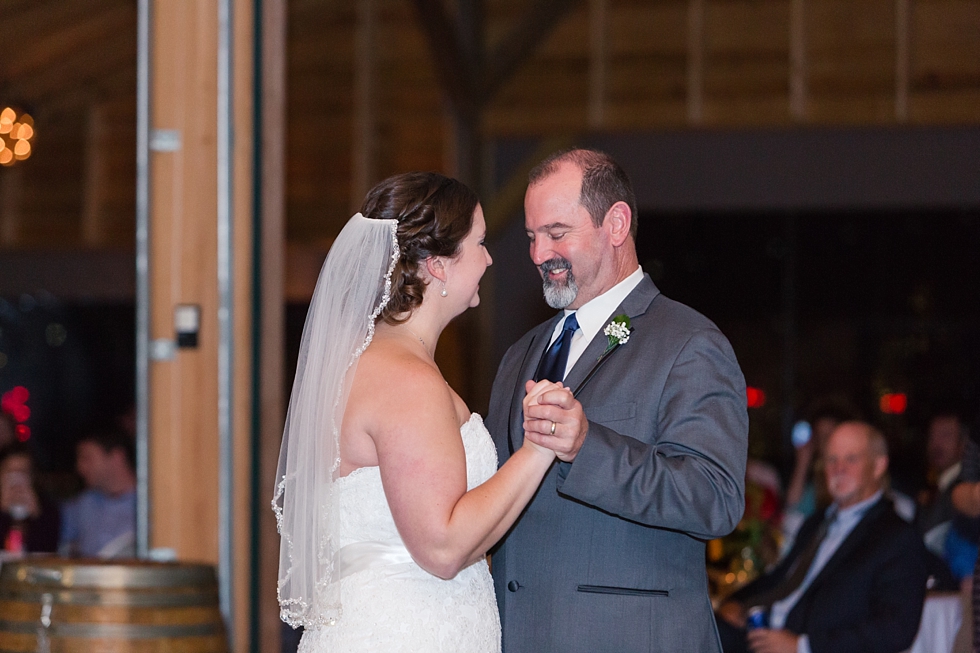 Fall wedding reception at The Barn at Woodlake Meadow, NC by Traci Huffman Photography_0001