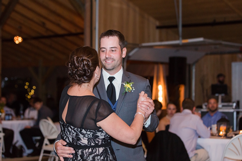 Fall wedding reception at The Barn at Woodlake Meadow, NC by Traci Huffman Photography_0001