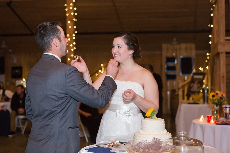 Fall wedding reception at The Barn at Woodlake Meadow, NC by Traci Huffman Photography_0001