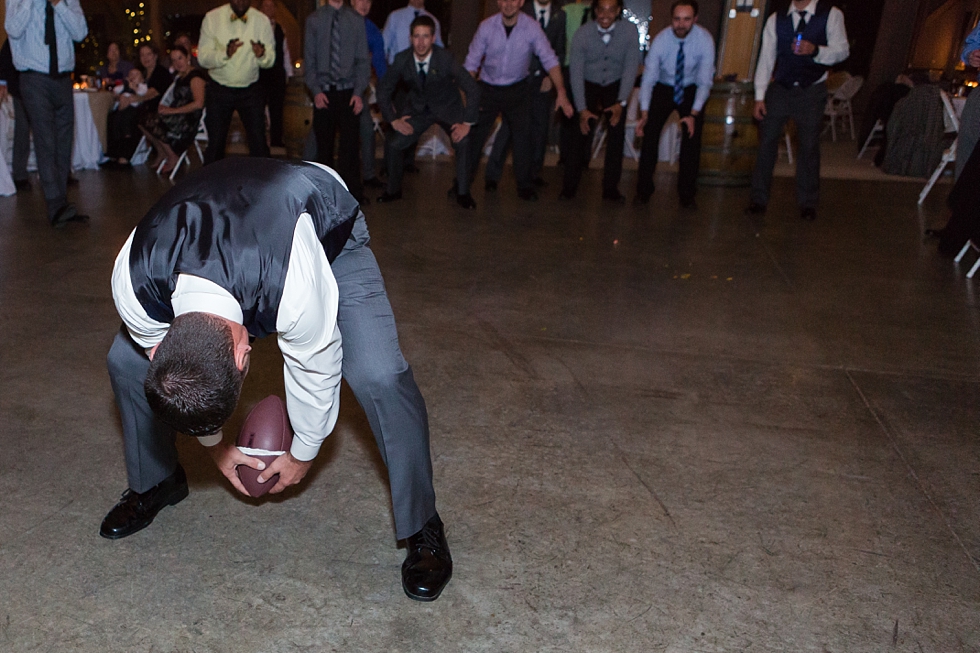 Fall wedding reception at The Barn at Woodlake Meadow, NC by Traci Huffman Photography_0001