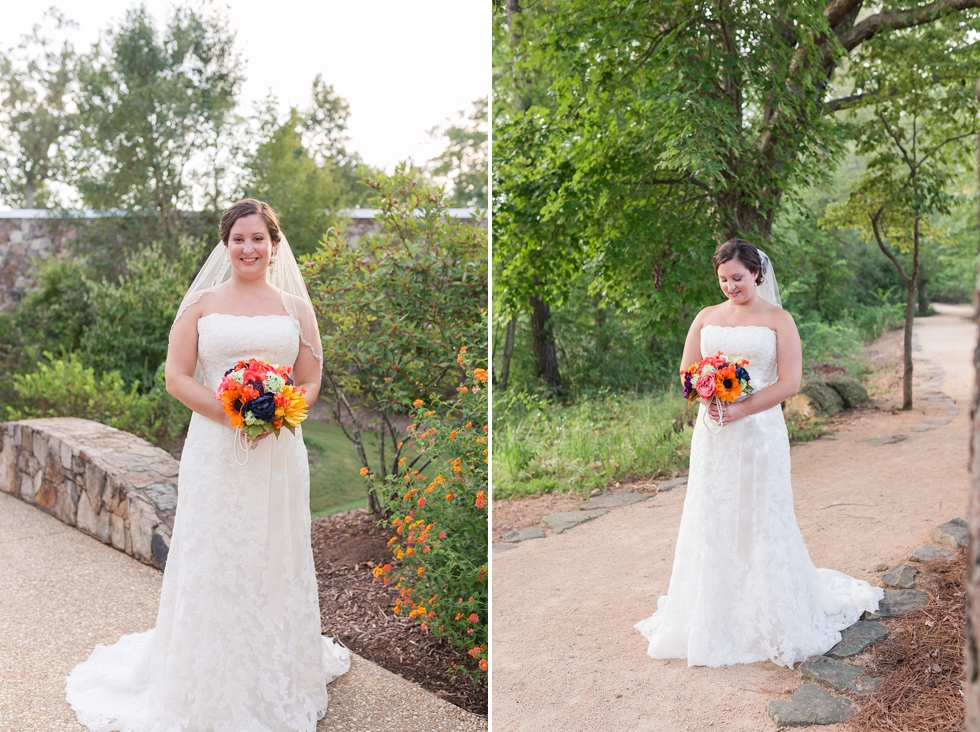 Raleigh, NC Bridal Portraits taken at Historic Yates Mill by Traci Huffman Photography_0010