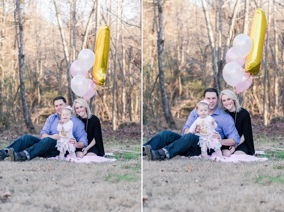 First birthday photographer in Raleigh NC Traci Huffman Photography