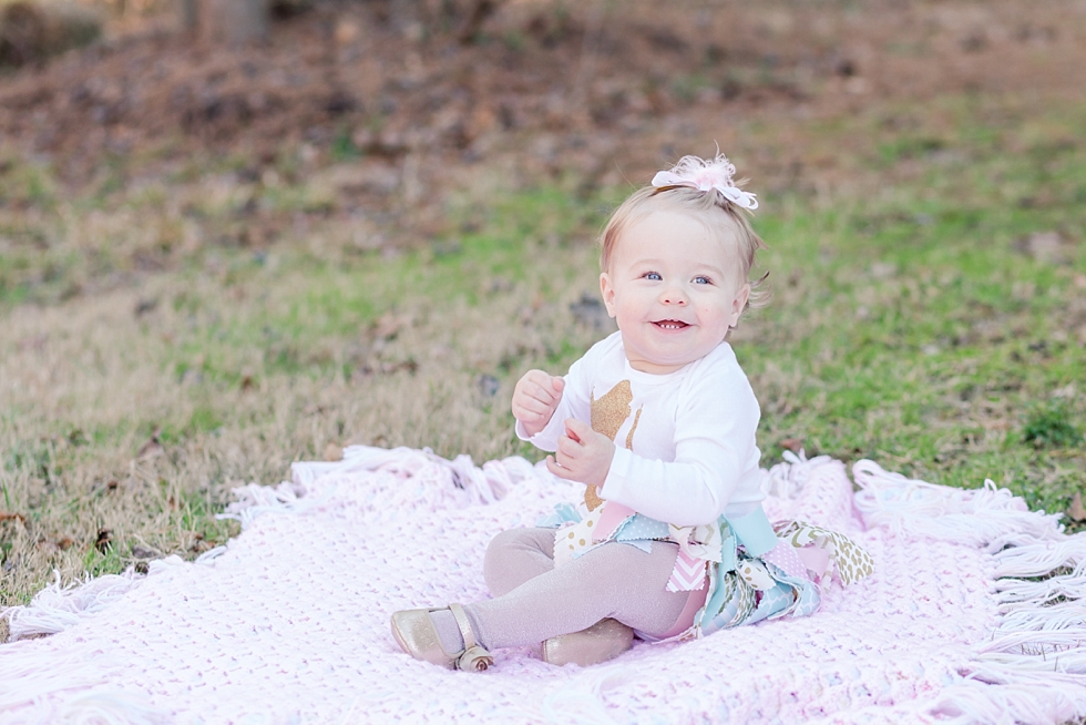 First birthday photographer in Raleigh NC Traci Huffman Photography