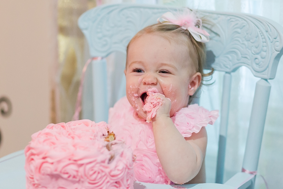 First birthday photographer in Raleigh NC Traci Huffman Photography