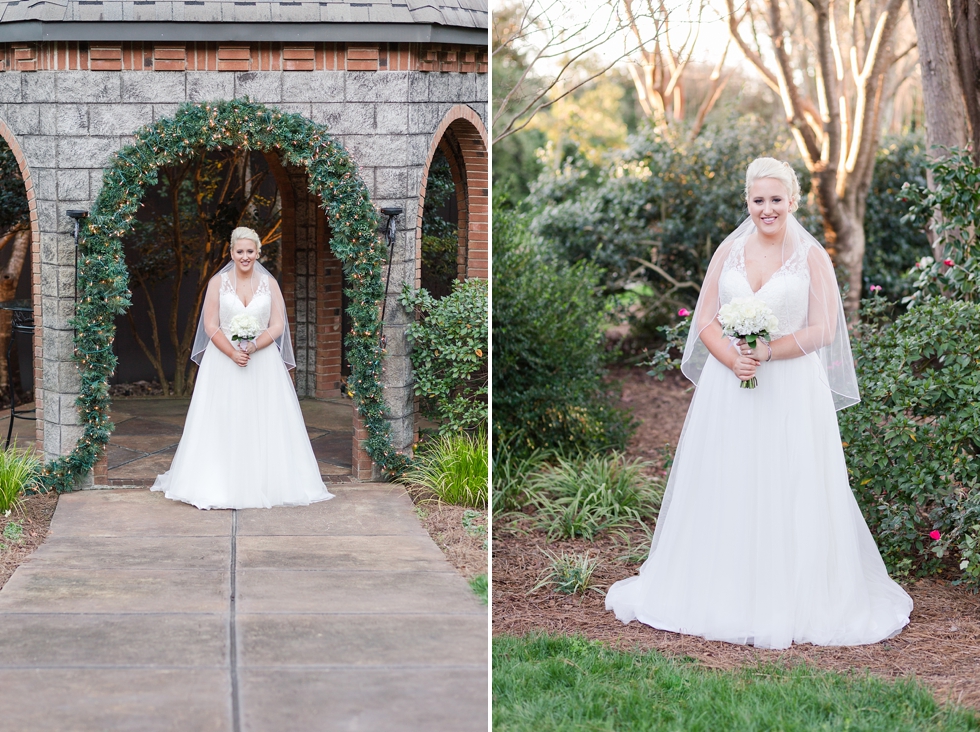 Raleigh, NC Bridal Portraits taken at Barclay Villa by Traci Huffman Photography_0001