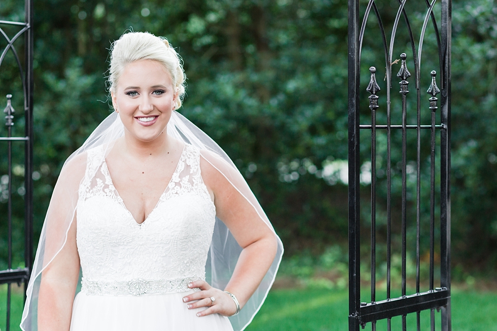 Raleigh, NC Bridal Portraits taken at Barclay Villa by Traci Huffman Photography_0001