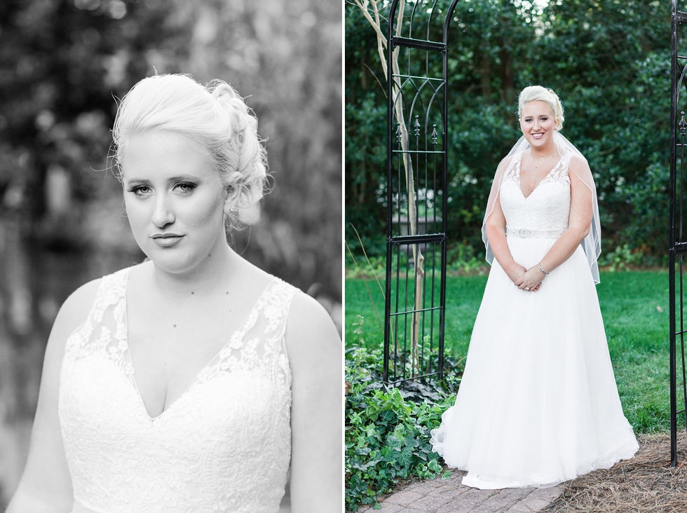 Raleigh, NC Bridal Portraits taken at Barclay Villa by Traci Huffman Photography_0001