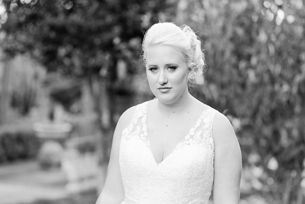 Raleigh, NC Bridal Portraits taken at Barclay Villa by Traci Huffman Photography