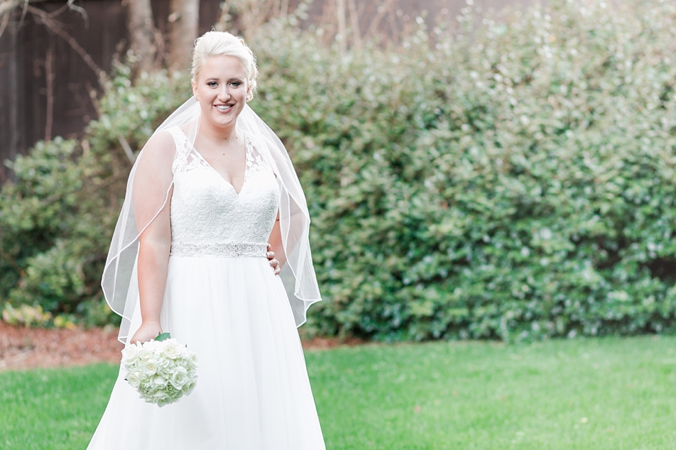 Raleigh, NC Bridal Portraits taken at Barclay Villa by Traci Huffman Photography