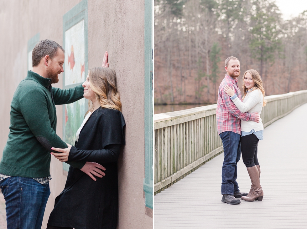 Engagement pictures taken in Raleigh, NC Traci Huffman Photography