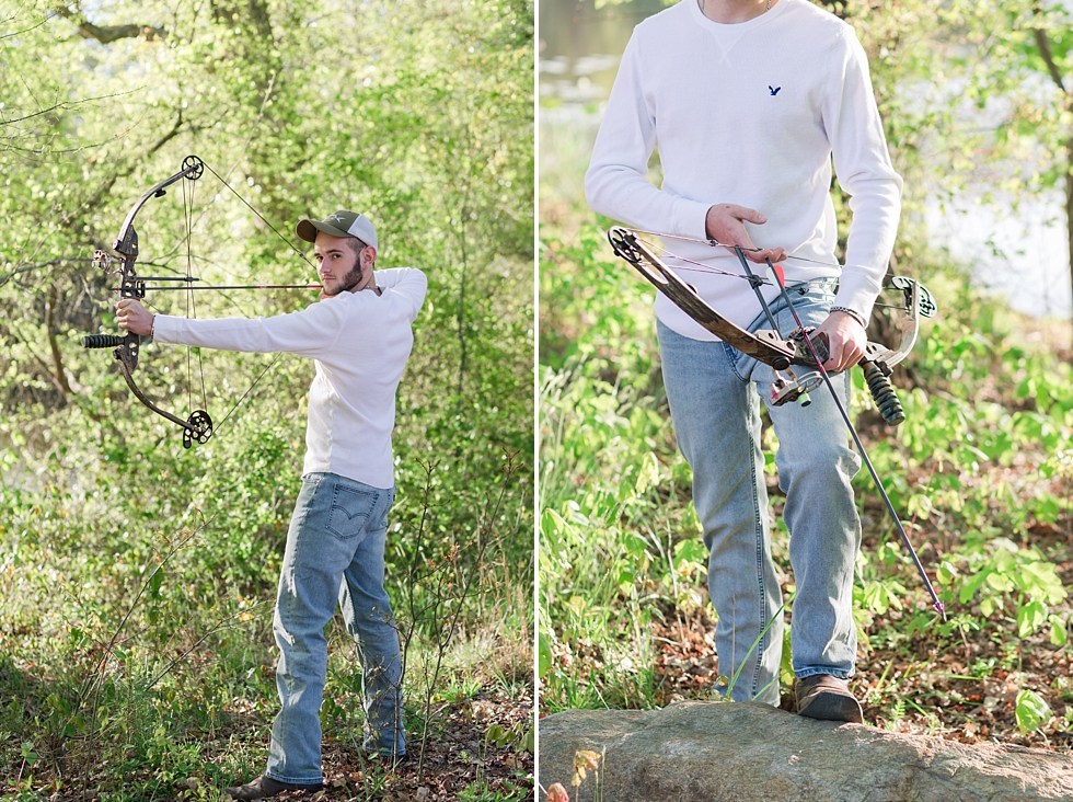 High School Senior Portraits in Raleigh, NC at Yates Mill