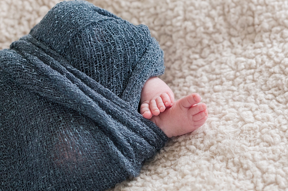 Newborn baby girl pictures taken in Durham, NC by Traci Huffman Photography