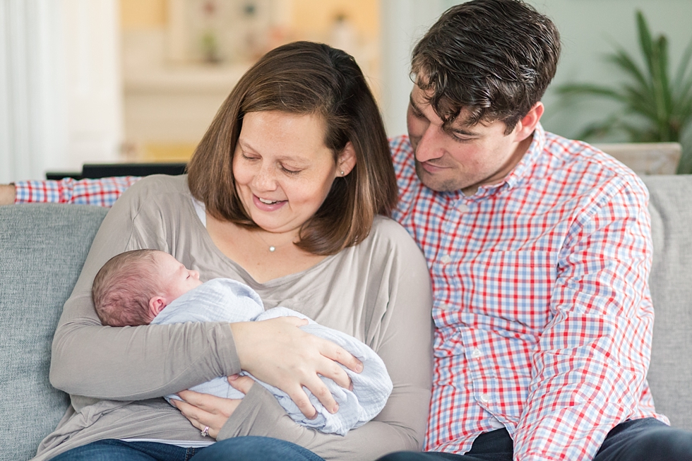 Newborn pictures taken in Durham, NC by Traci Huffman Photography