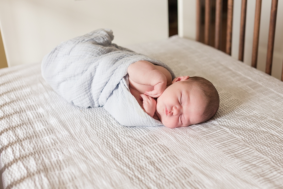 Newborn pictures taken in Durham, NC by Traci Huffman Photography