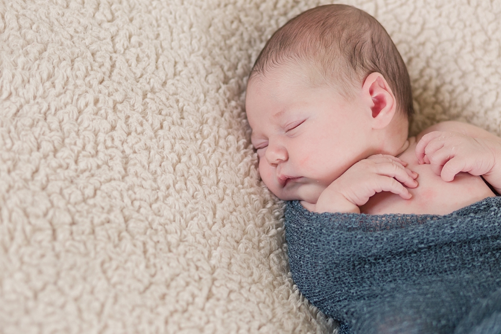 Newborn pictures taken in Durham, NC by Traci Huffman Photography