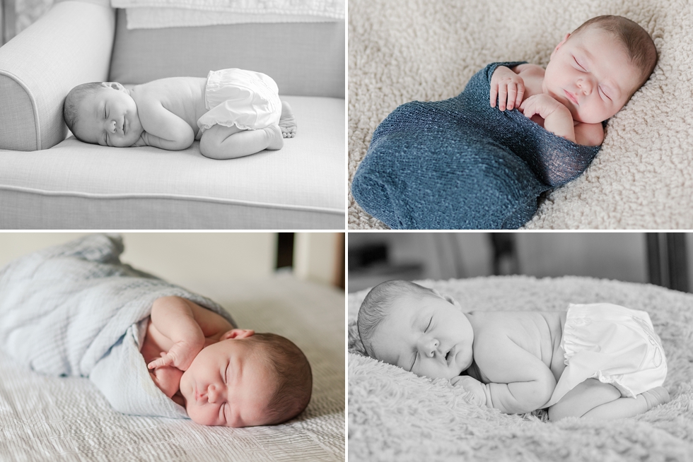 Newborn pictures taken in Durham, NC by Traci Huffman Photography