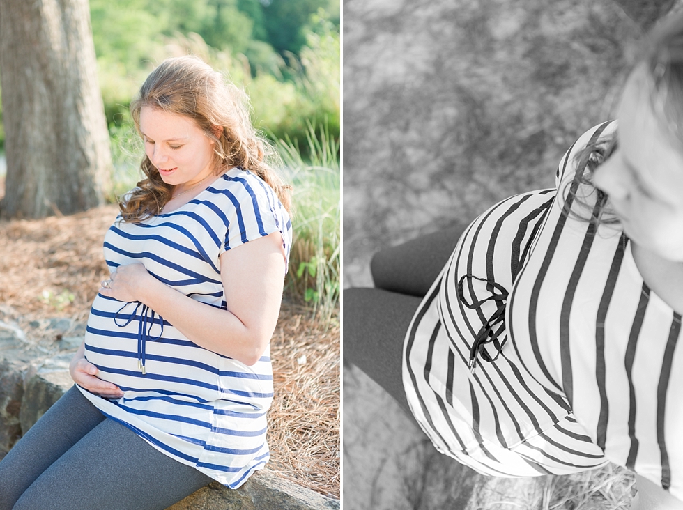maternity photographer at Yates Mill in Raleigh, NC by Traci Huffman Photography_0003.jpg