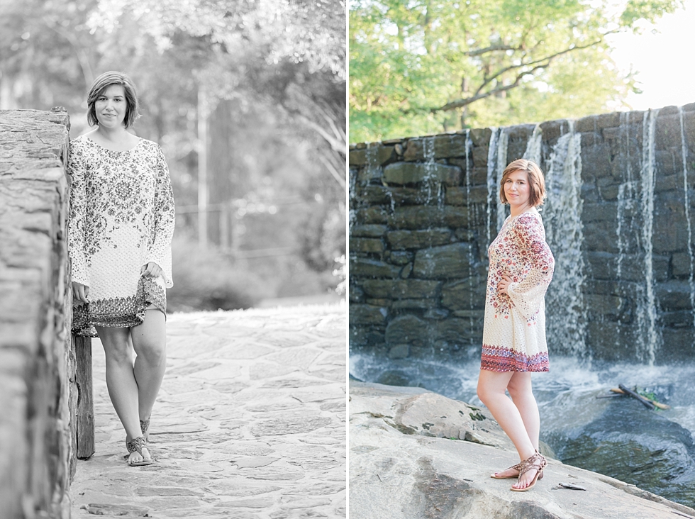 High school senior portraits taken in Raleigh NC by Traci Huffman Photography