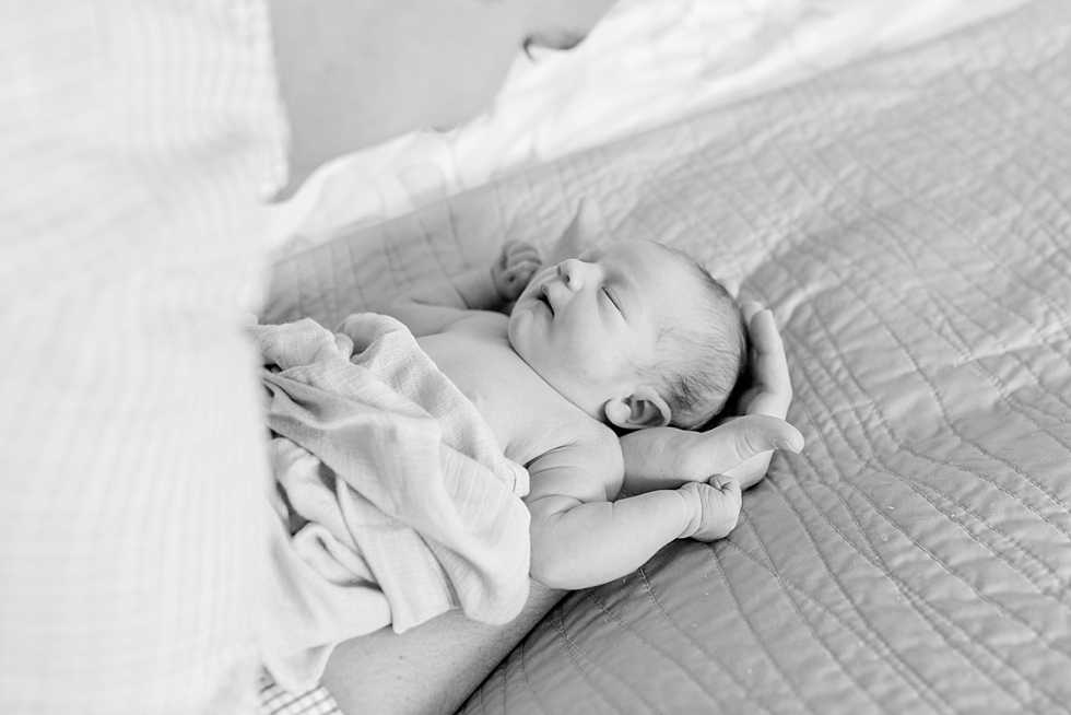 Newborn Photographer in Cary NC - Traci Huffman Photography - Dean