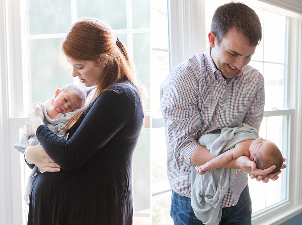 Newborn Photographer in Cary NC - Traci Huffman Photography - Dean