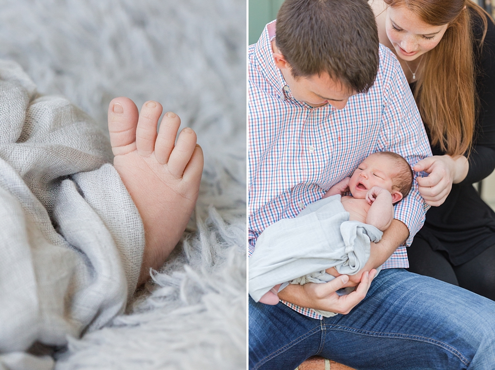 Newborn Photographer in Cary NC - Traci Huffman Photography - Dean