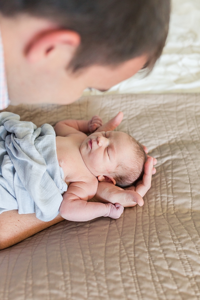 Newborn Photographer in Cary NC - Traci Huffman Photography - Dean