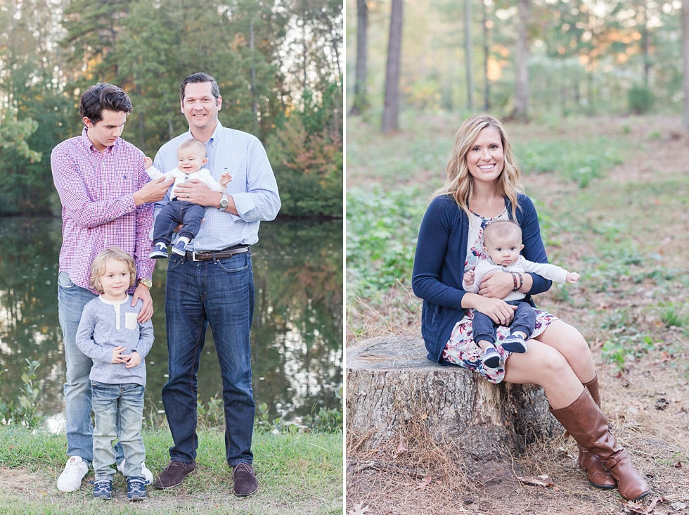 Family photos taken in Apex NC by family photographer - Traci Huffman Photography - Sturdevant_0006.jpg