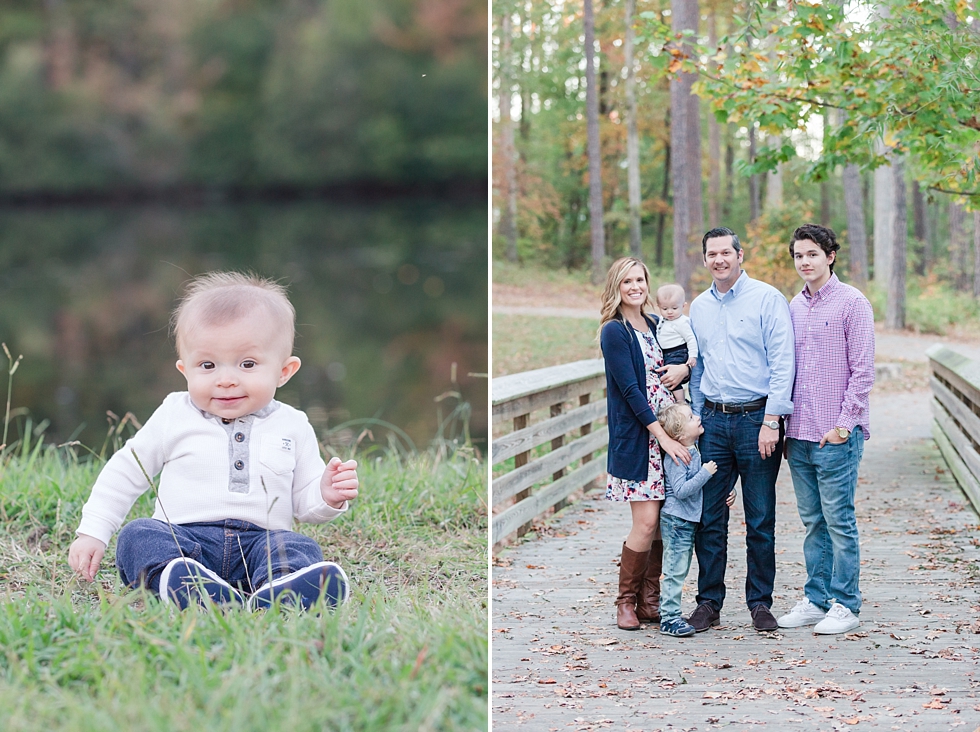Family photos taken in Apex NC by family photographer - Traci Huffman Photography - Sturdevant_0013.jpg