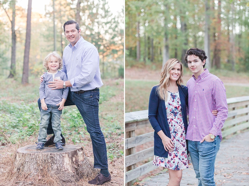 Family photos taken in Apex NC by family photographer - Traci Huffman Photography - Sturdevant_0014.jpg