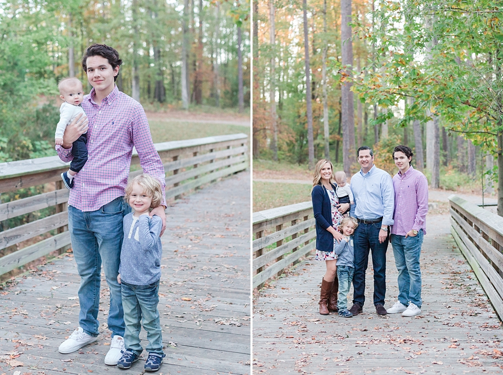 Family photos taken in Apex NC by family photographer - Traci Huffman Photography - Sturdevant_0015.jpg