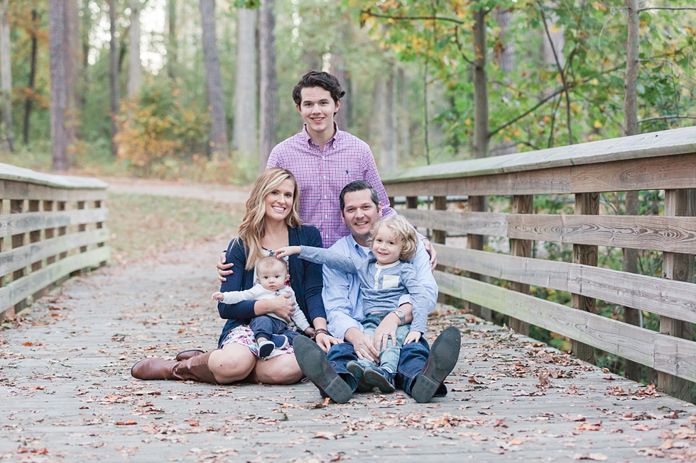 Family photos taken in Apex NC by family photographer - Traci Huffman Photography - Sturdevant_0023.jpg