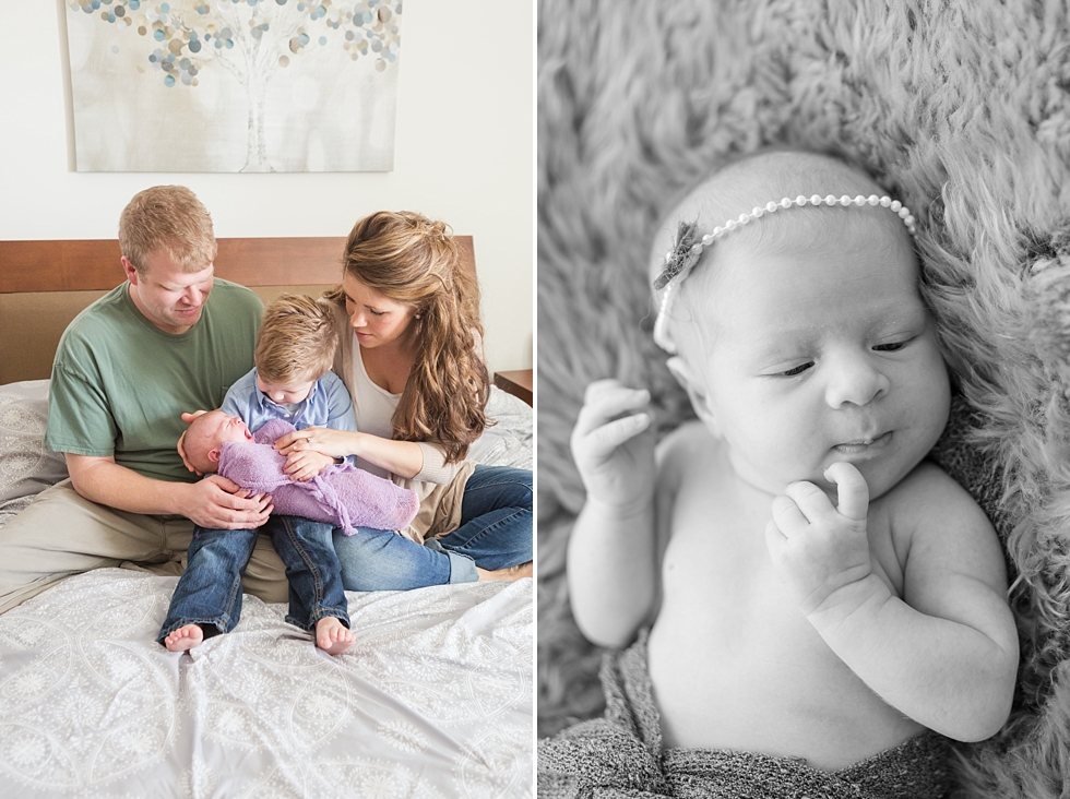 Newborn photos taken in Fuquay Varina NC by lifestyle newborn photographer - Traci Huffman Photography - Rouse_0007.jpg