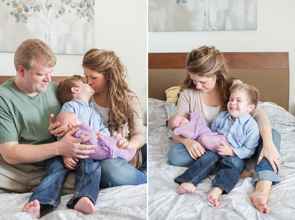 Newborn photos taken in Fuquay Varina NC by lifestyle newborn photographer - Traci Huffman Photography - Rouse_0010.jpg