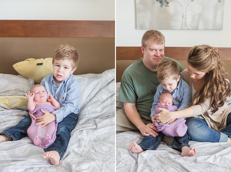 Newborn photos taken in Fuquay Varina NC by lifestyle newborn photographer - Traci Huffman Photography - Rouse_0012.jpg