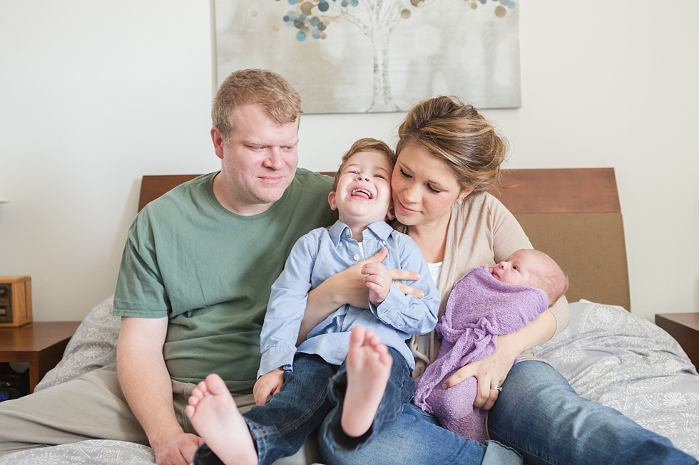 Newborn photos taken in Fuquay Varina NC by lifestyle newborn photographer - Traci Huffman Photography - Rouse_0026.jpg