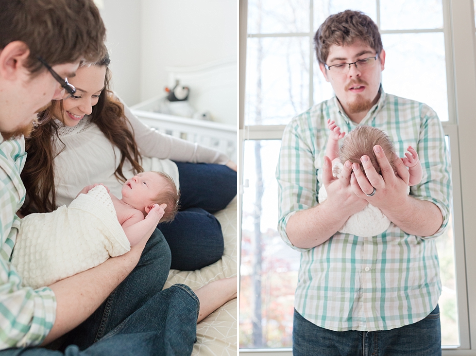 Newborn photos taken in Fuquay Varina NC by newborn photographer - Traci Huffman Photography - Anderson_0005.jpg