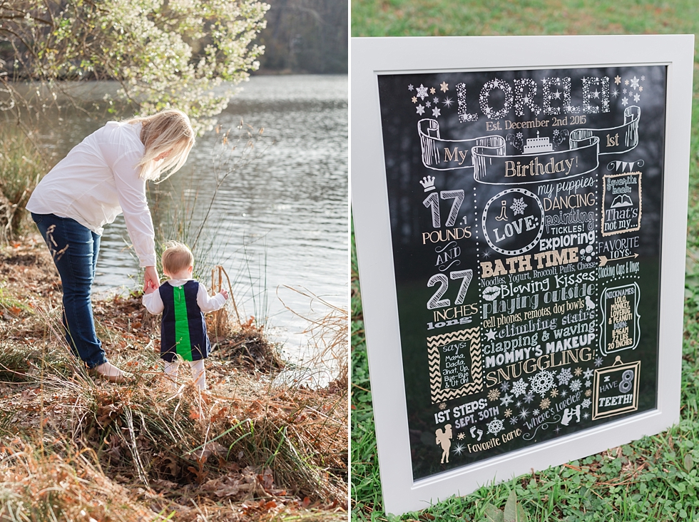 First birthday photos taken in Raleigh NC by lifestyle children photographer - Traci Huffman Photography - Lorelai_0007.jpg