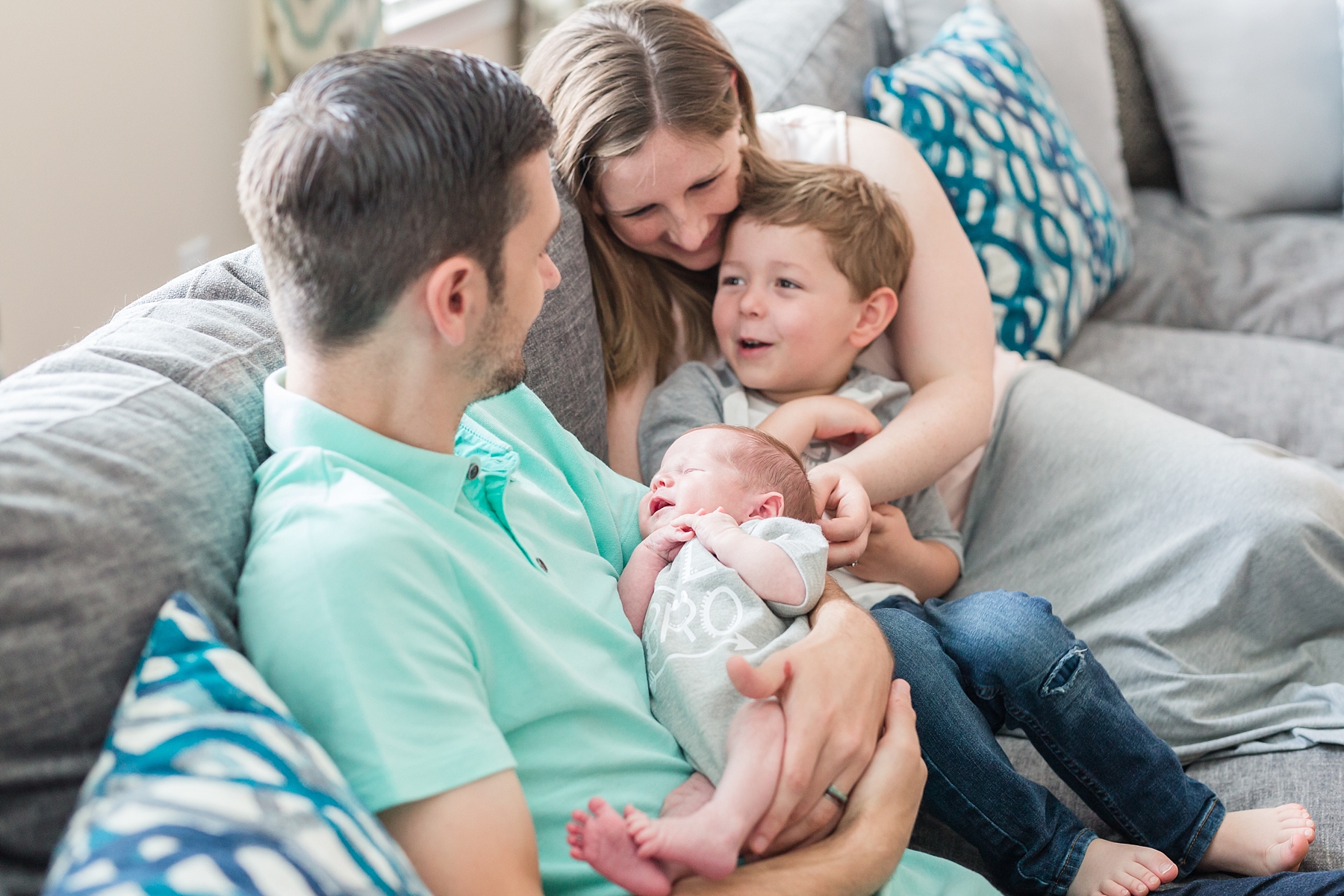 Fuquay Varina, NC Newborn Photographer by Traci Huffman Photography | Levi