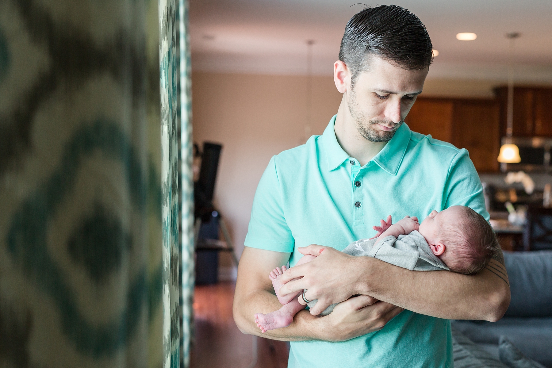 Fuquay Varina, NC Newborn Photographer by Traci Huffman Photography | Levi