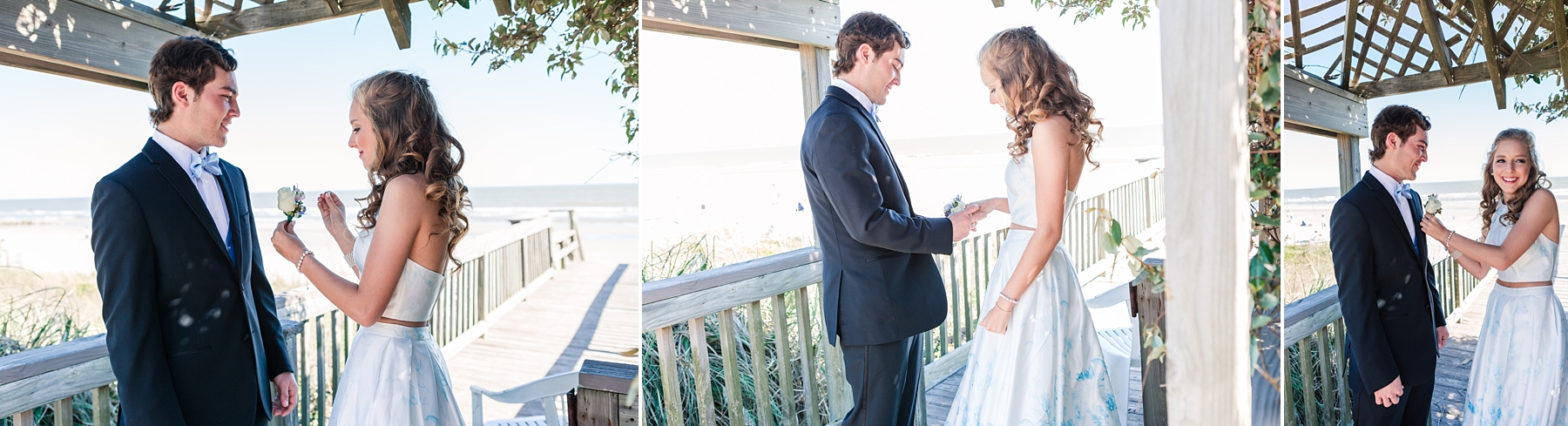 High School Prom | Folly Beach, SC | Mroz Sneak Peeks