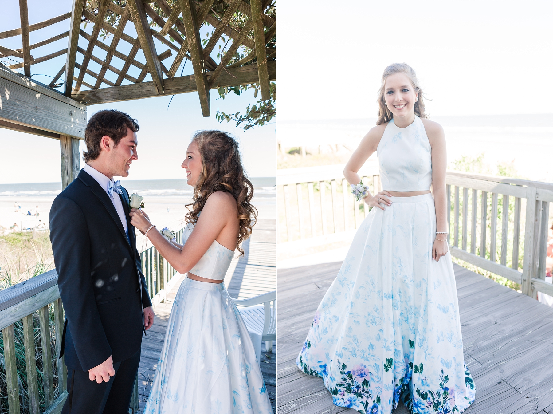 High School Prom | Folly Beach, SC | Mroz Sneak Peeks