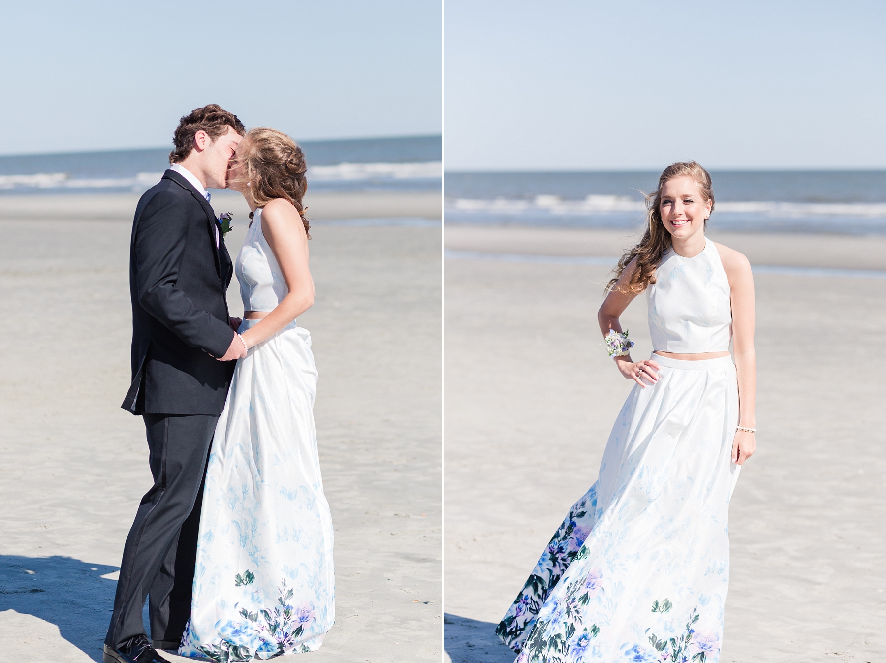 High School Prom | Folly Beach, SC | Mroz Sneak Peeks