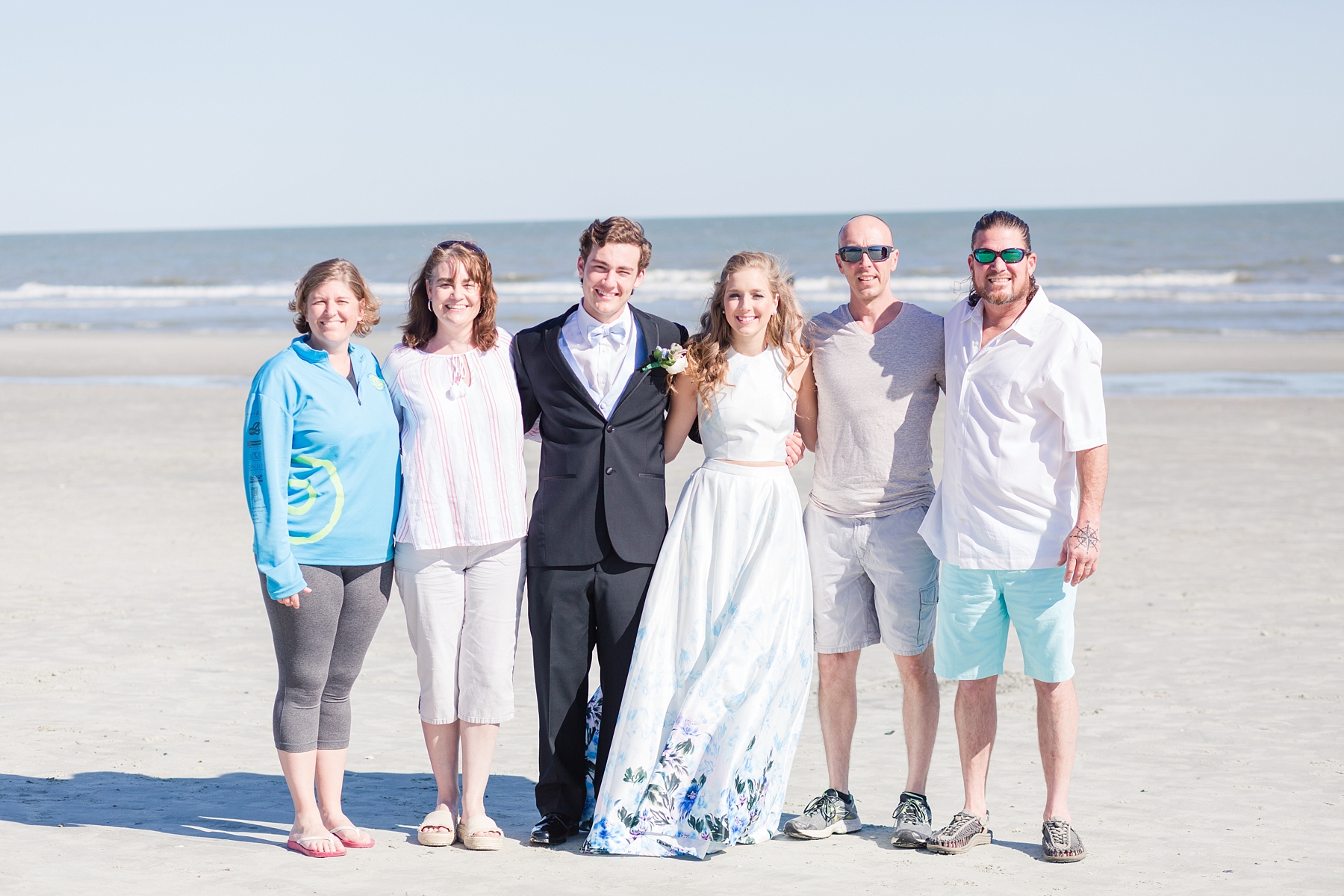 High School Prom | Folly Beach, SC | Mroz Sneak Peeks