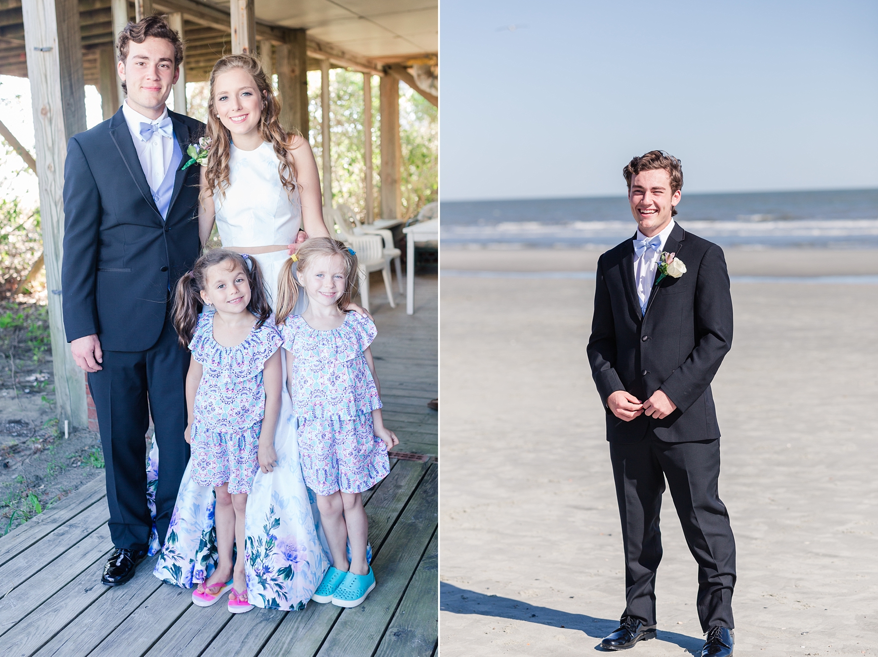 High School Prom | Folly Beach, SC | Mroz Sneak Peeks