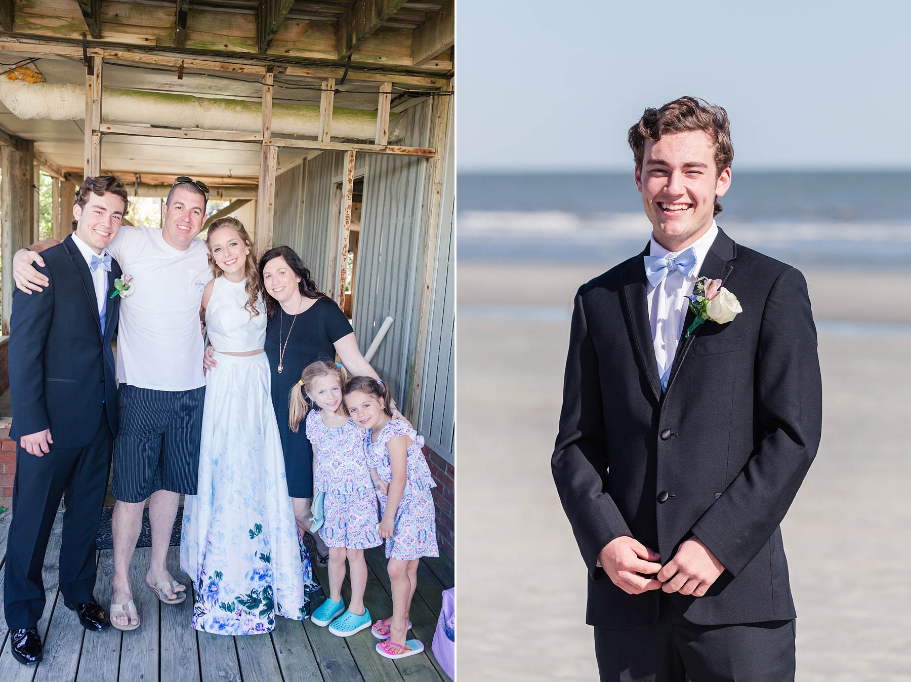 High School Prom | Folly Beach, SC | Mroz Sneak Peeks