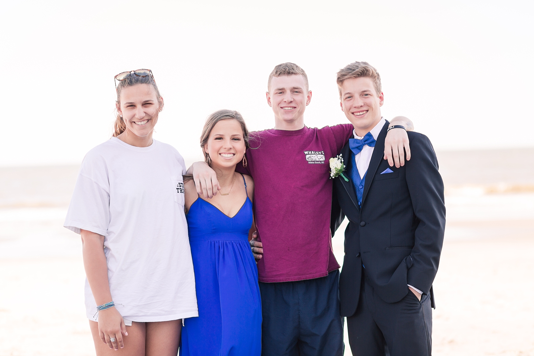 High School Prom | Folly Beach, SC | Mroz Sneak Peeks